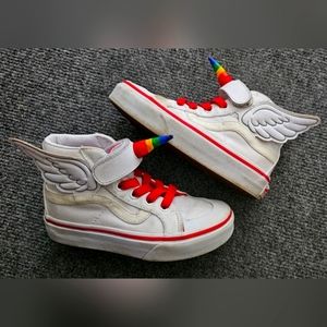 Vans girls unicorn high tops sneakers 11